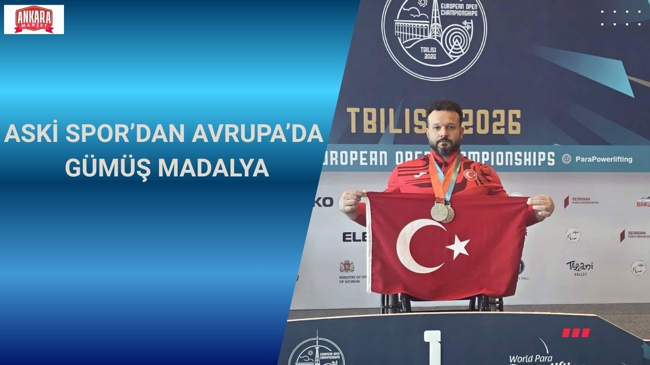 ASKİ Spor’dan Avrupa’da Gümüş Madalya