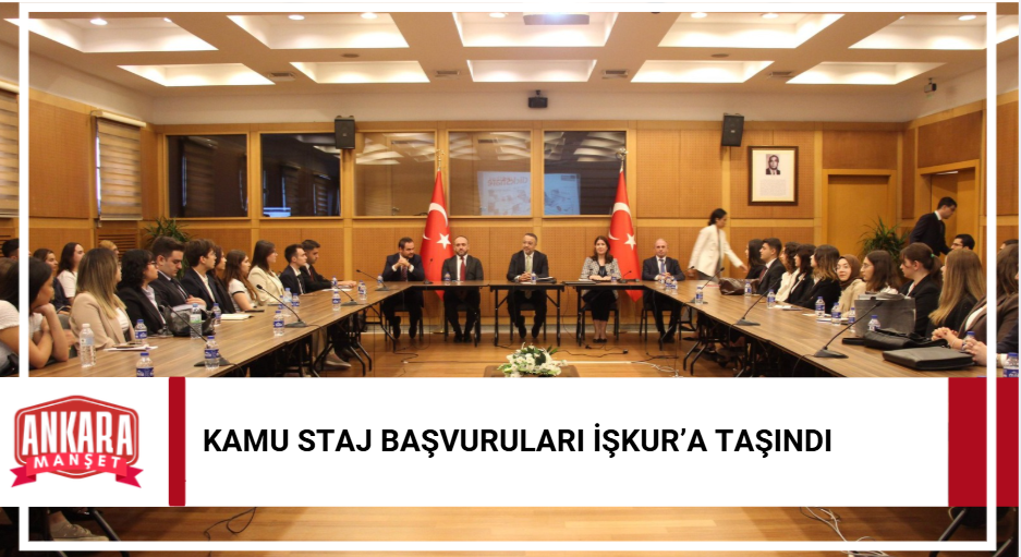 Kamu Staj Başvuruları 2026 İtibarıyla İŞKUR Üzerinden Yapılıyor