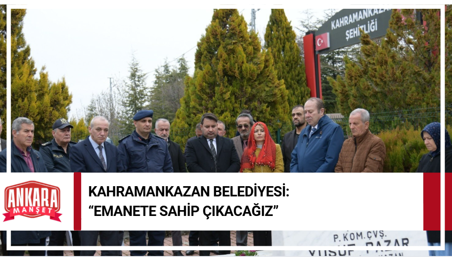 Kahramankazan Belediyesi’nden Çanakkale Şehitlerine Anma