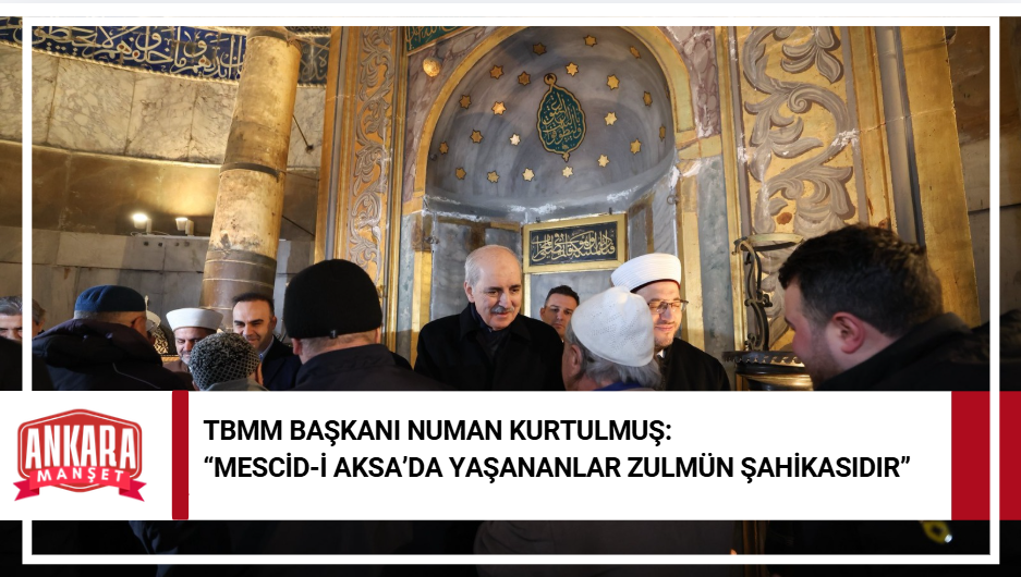 TBMM Başkanı Numan Kurtulmuş Bayram Namazı Sonrası Açıklamalarda Bulundu