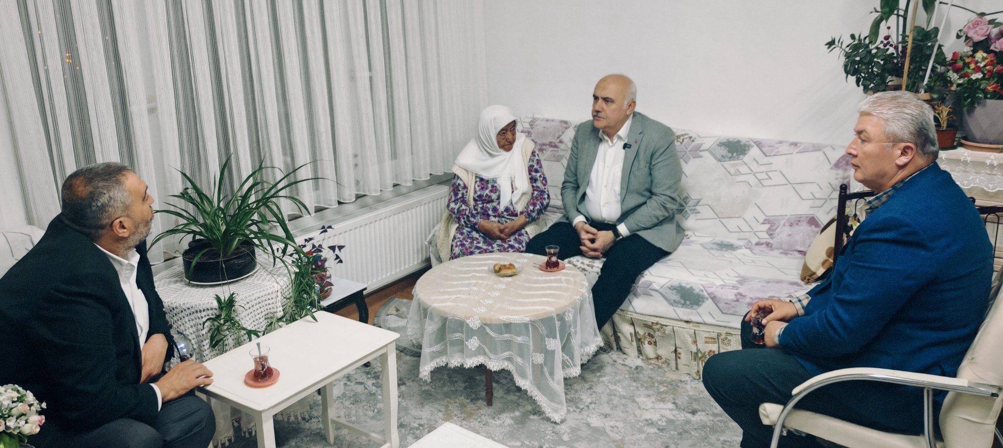 Kızılcahamam Belediye Başkanı Süleyman Acar’dan Gazi Ailesine Vefa Ziyareti