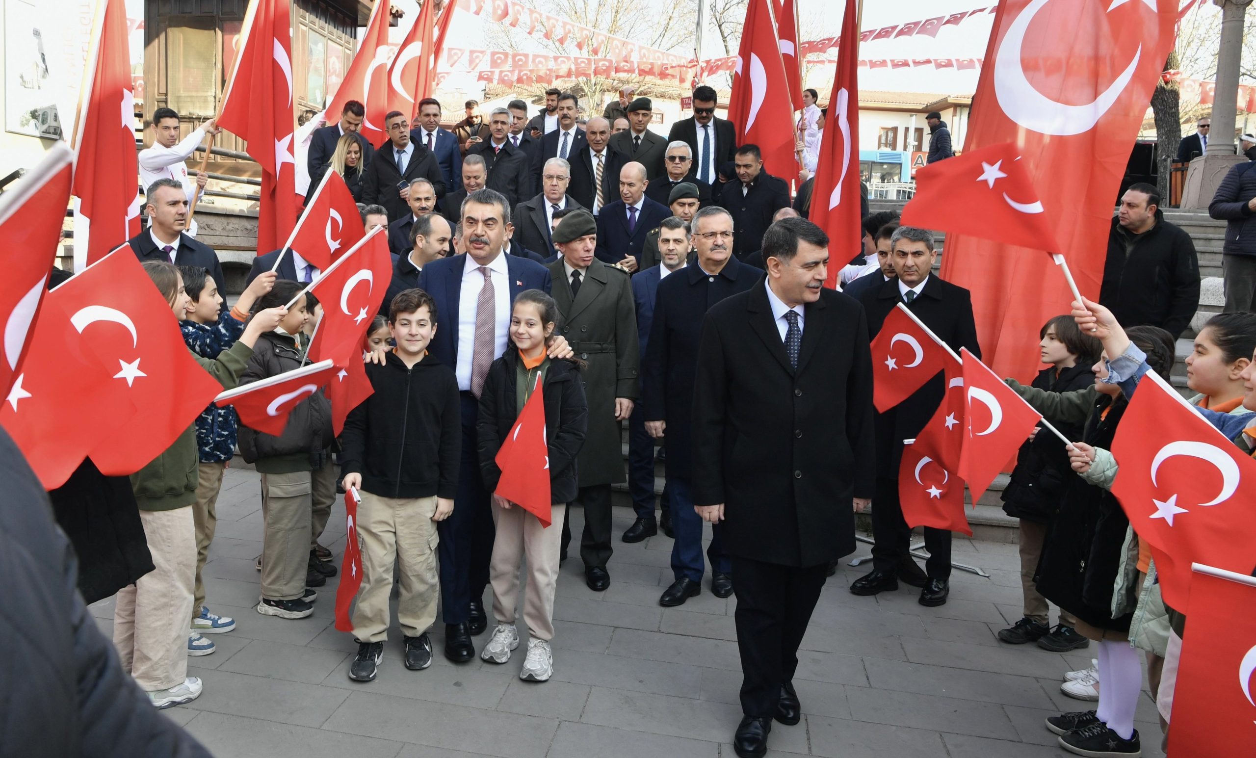 Milli Eğitim Bakanı Yusuf Tekin ve Ankara Valisi Vasip Şahin Ankara’da 12 Mart Anma Programına Katıldı