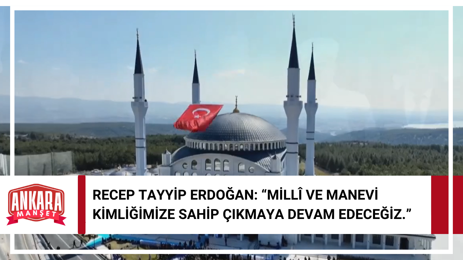 Cumhurbaşkanı Recep Tayyip Erdoğan Hacı İbrahim Demir Camii’nin Açılışını Yaptı