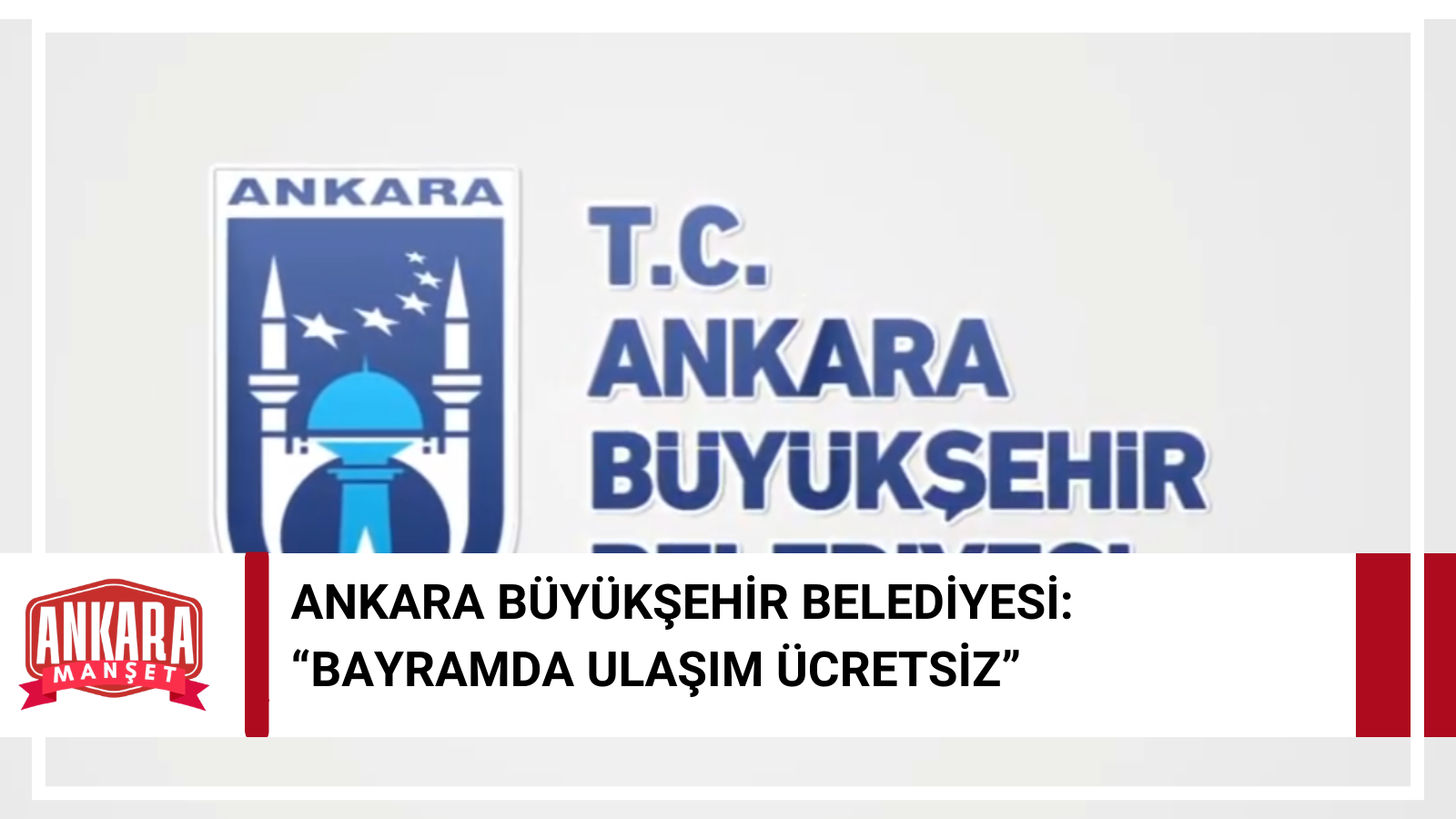 Ankara Büyükşehir Belediyesi’nden Bayram Hazırlıkları