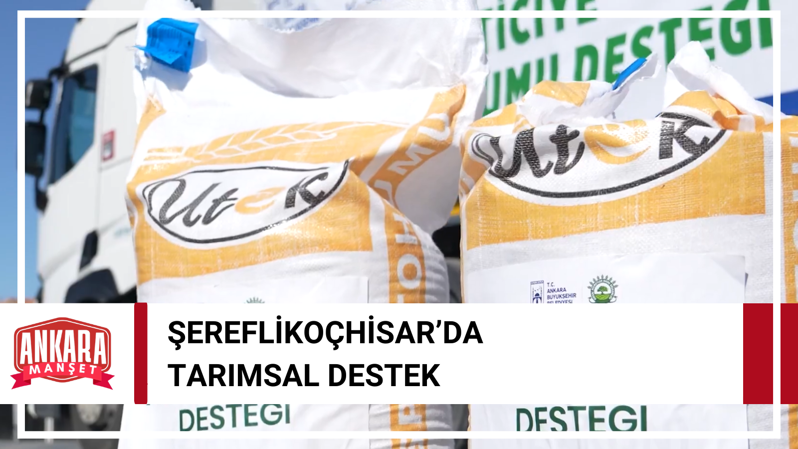 Şereflikoçhisar’da Çiftçilere Aspir Tohumu Desteği