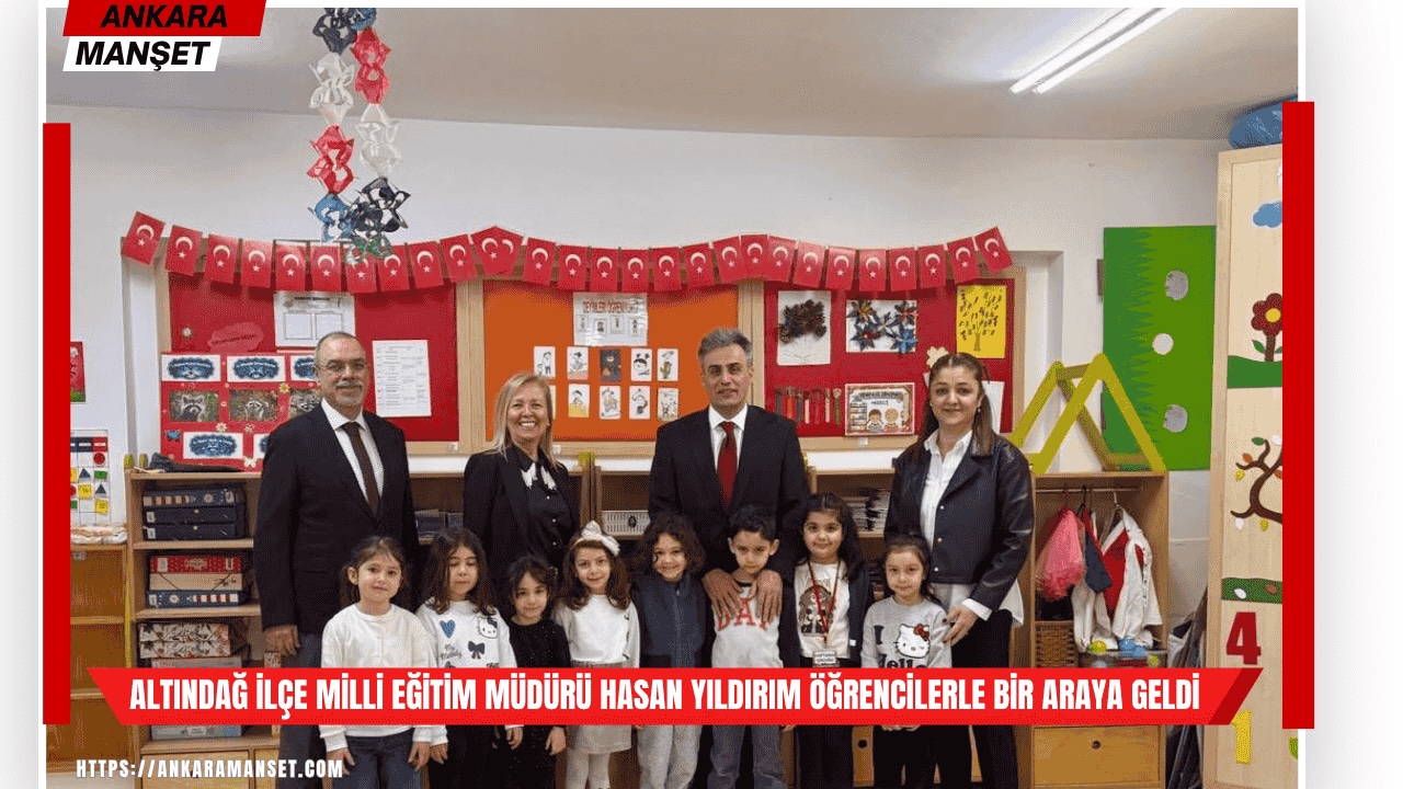 Altındağ İlçe Milli Eğitim Müdürü Hasan Yıldırım, Piri Reis İlkokulu’nu ziyaret etti