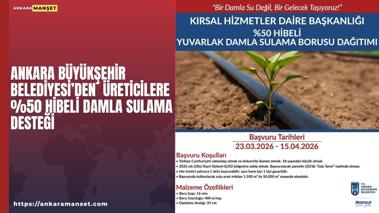 Büyükşehir Belediyesi, su tasarrufu için boru dağıtımını başlatıyor