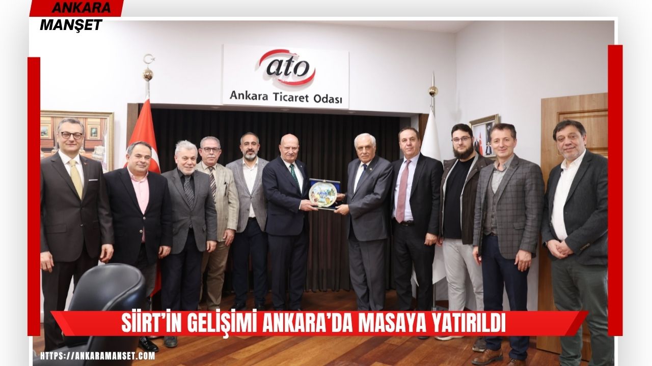 ATO Başkanı Gürsel Baran, Afif Demirkıran ve vakıf yönetimini ağırladı