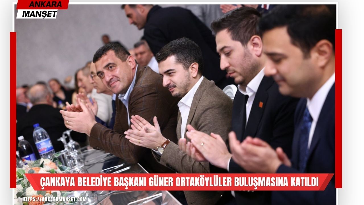 Hüseyin Can Güner Ortaköylüler Vakfı’nın programına katıldı