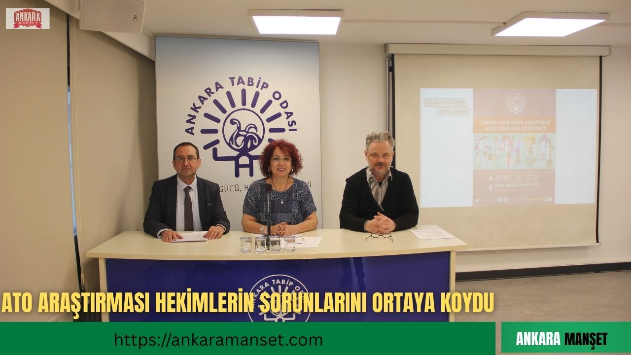 Ankara Tabip Odası’nın 983 hekimin katıldığı araştırması sağlık sistemine dair çarpıcı sonuçlar ortaya koydu