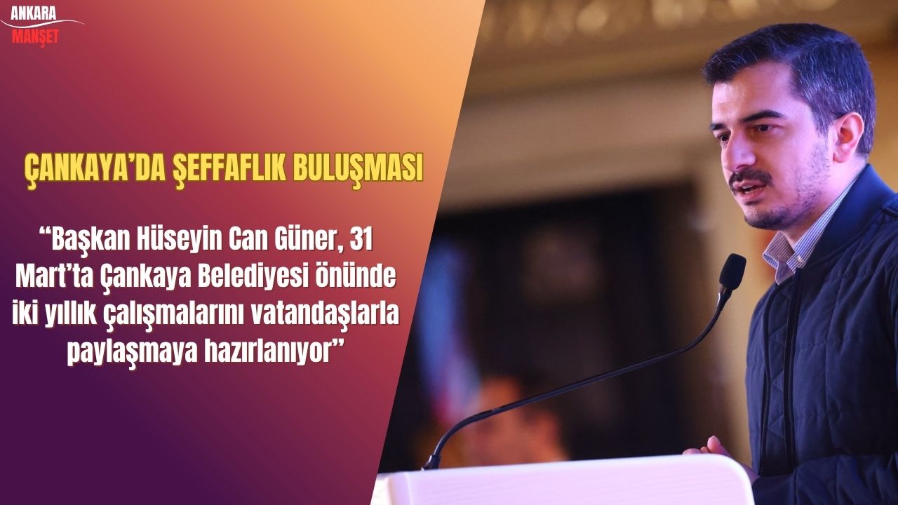 Başkan Hüseyin Can Güner, iki yıllık icraatlarını vatandaşlarla paylaşacak
