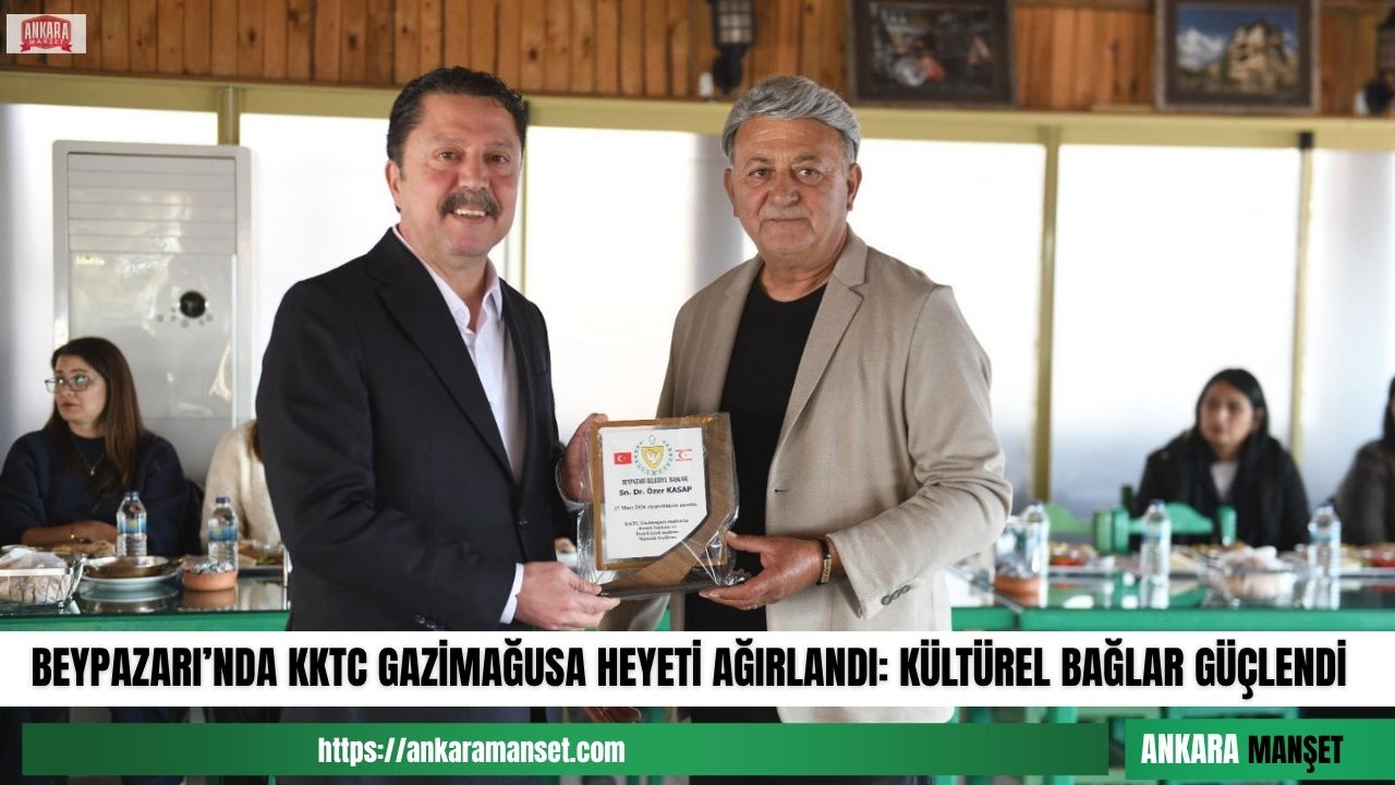 Belediye Başkanı Dr. Özer Kasap, Gazimağusa Muhtarlar Derneği heyetini kabul etti