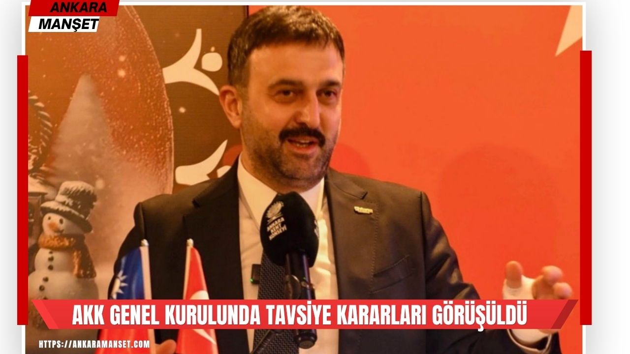 AKK Başkanı Halil İbrahim Yılmaz: Kent yönetiminde aktif sorumluluk üstleniyoruz