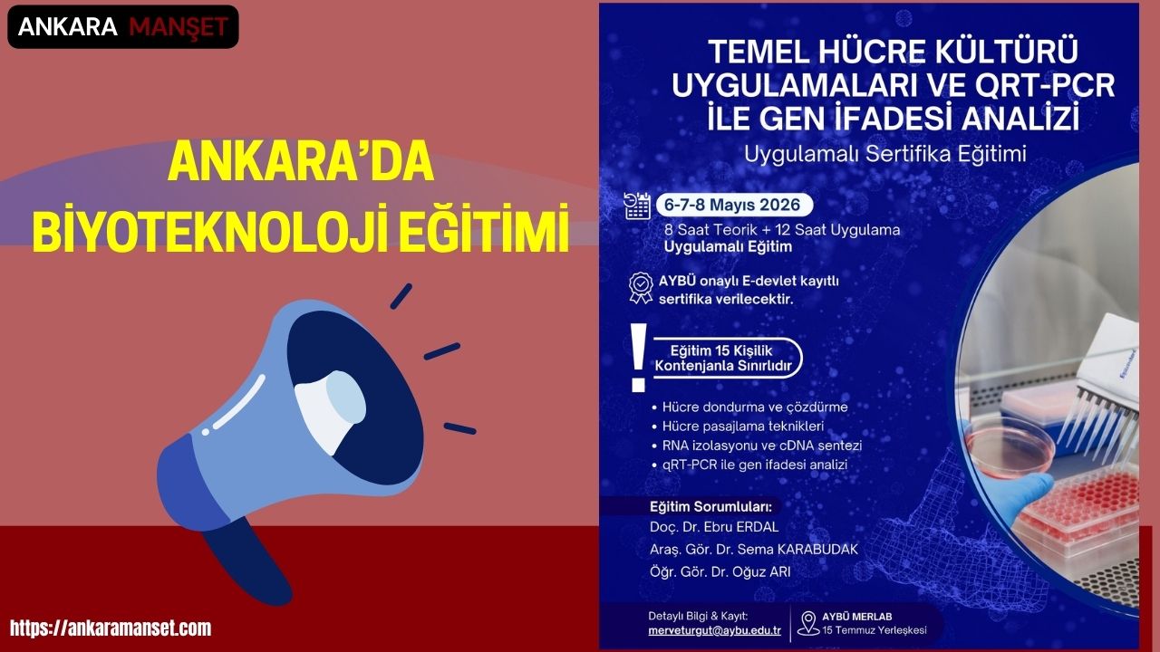 AYBÜ MERLAB’DA gen ve hücre eğitimi başlıyor