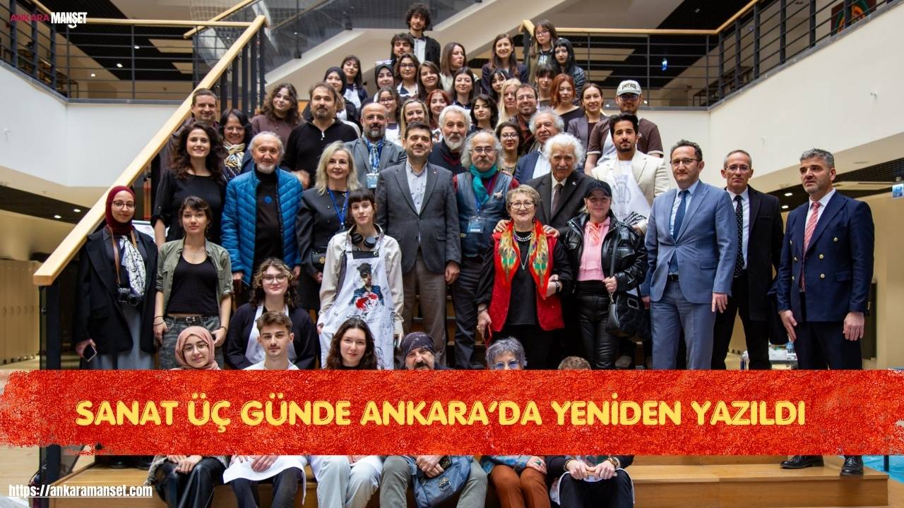 Ankara Müzik ve Güzel Sanatlar Üniversitesi’nde ilk resim çalıştayı tamamlandı