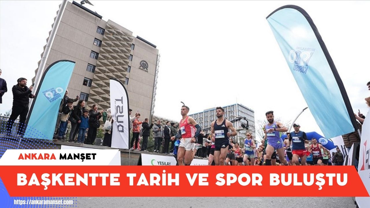 Ankara’da 1920 koşusu büyük coşkuyla tamamlandı