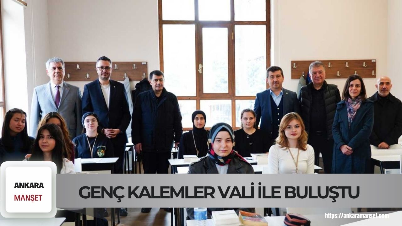 Bilge Yazarlar Projesi kapsamında öğrencilerle anlamlı buluşma