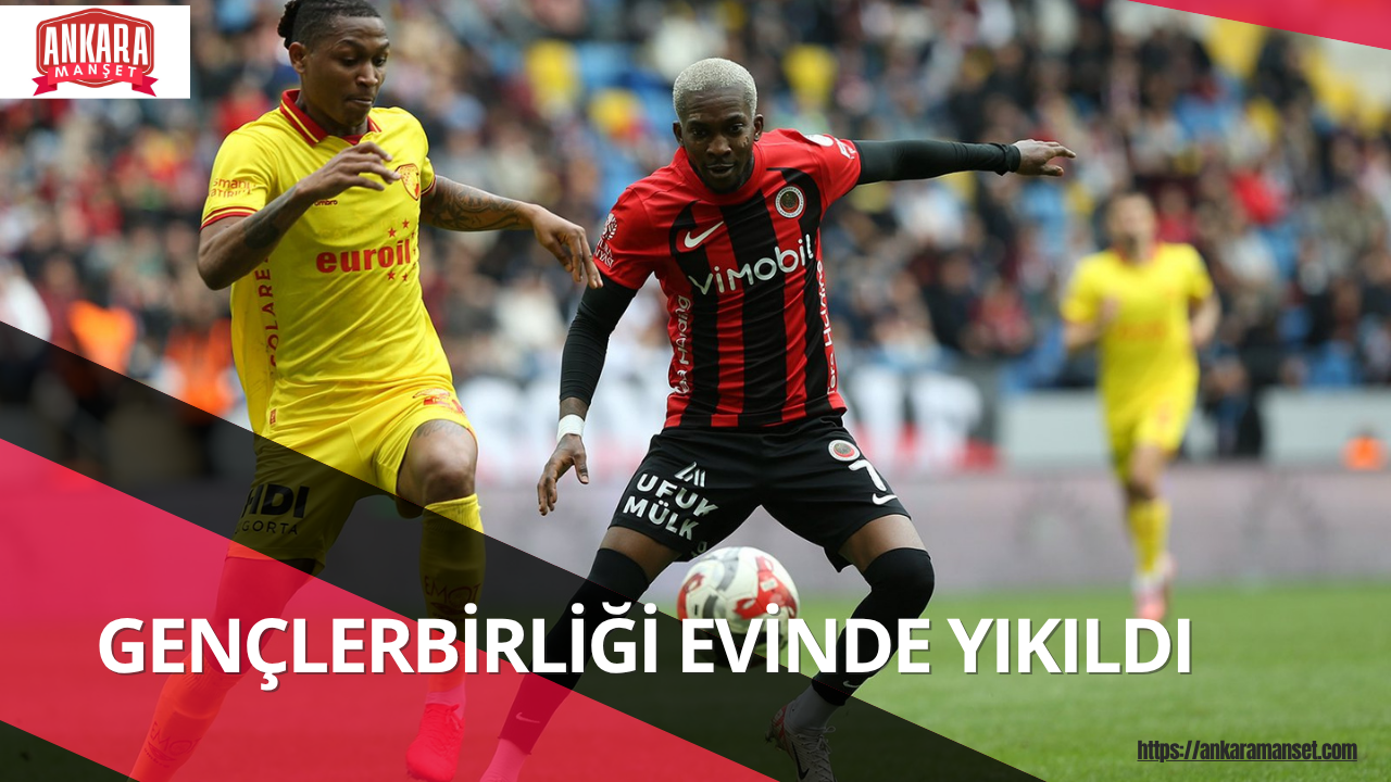 Gençlerbirliği sahasında Göztepe’ye 2-0 mağlup oldu