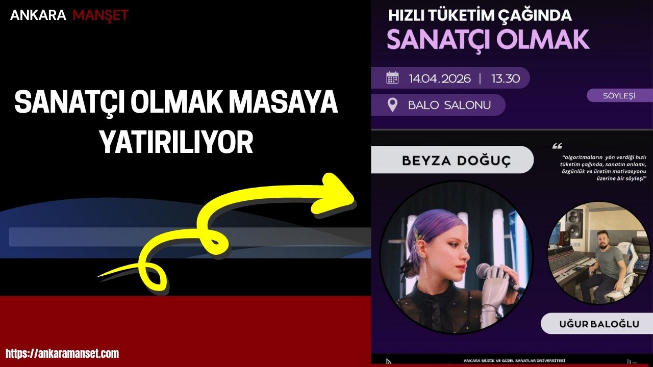 Üniversitede sanat ve üretim üzerine söyleşi düzenlenecek