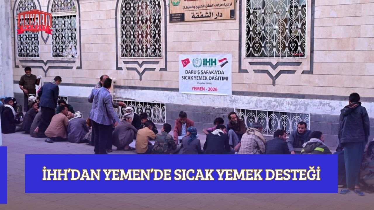 İHH’DAN YEMEN’DE SICAK YEMEK DESTEĞİ