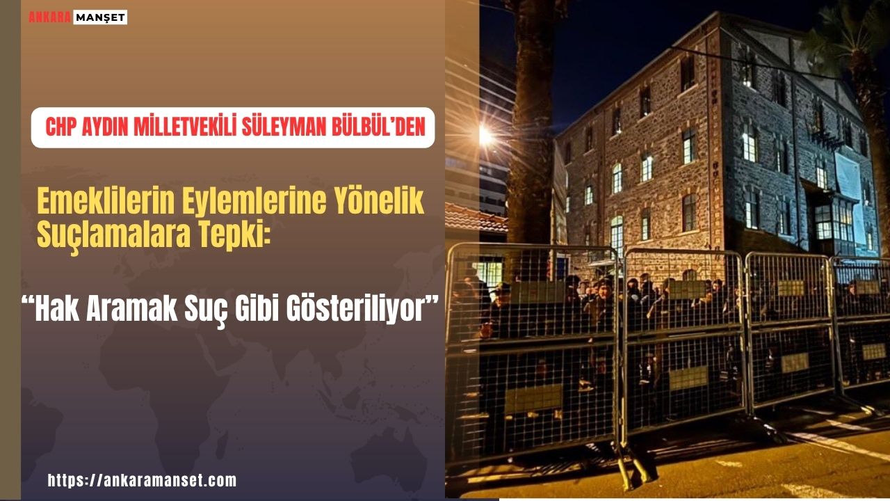 Hak Arayan Emekliye “Örgüt” Suçlaması Tepki Çekti