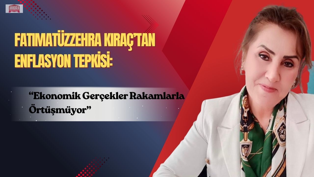Fatımatüzzehra Kıraç’tan Enflasyon Tepkisi: “Ekonomik Gerçekler Rakamlarla Örtüşmüyor”
