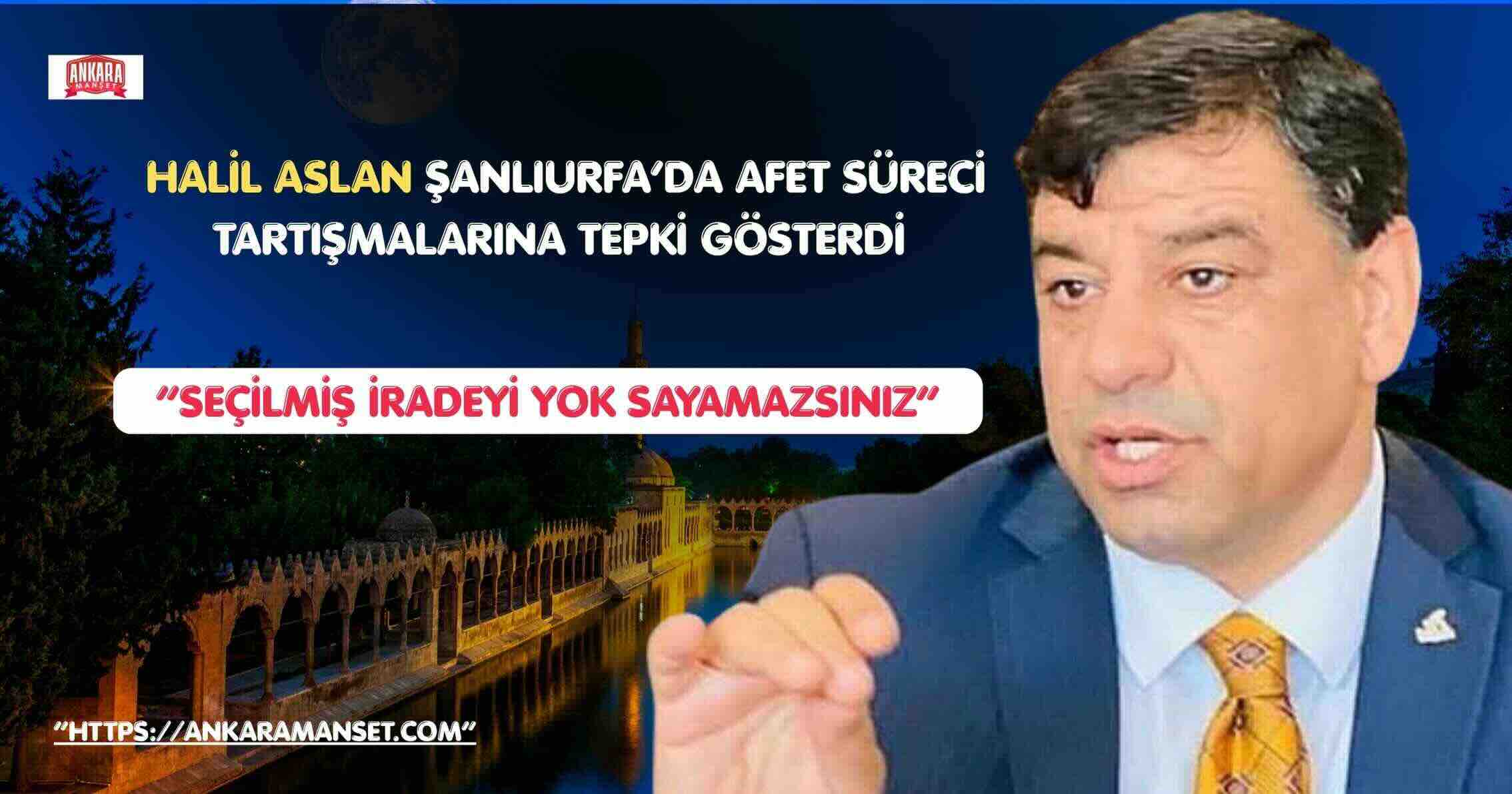 Halil Aslan: “Büyükşehir Belediye Başkanımızın Yanındayız”