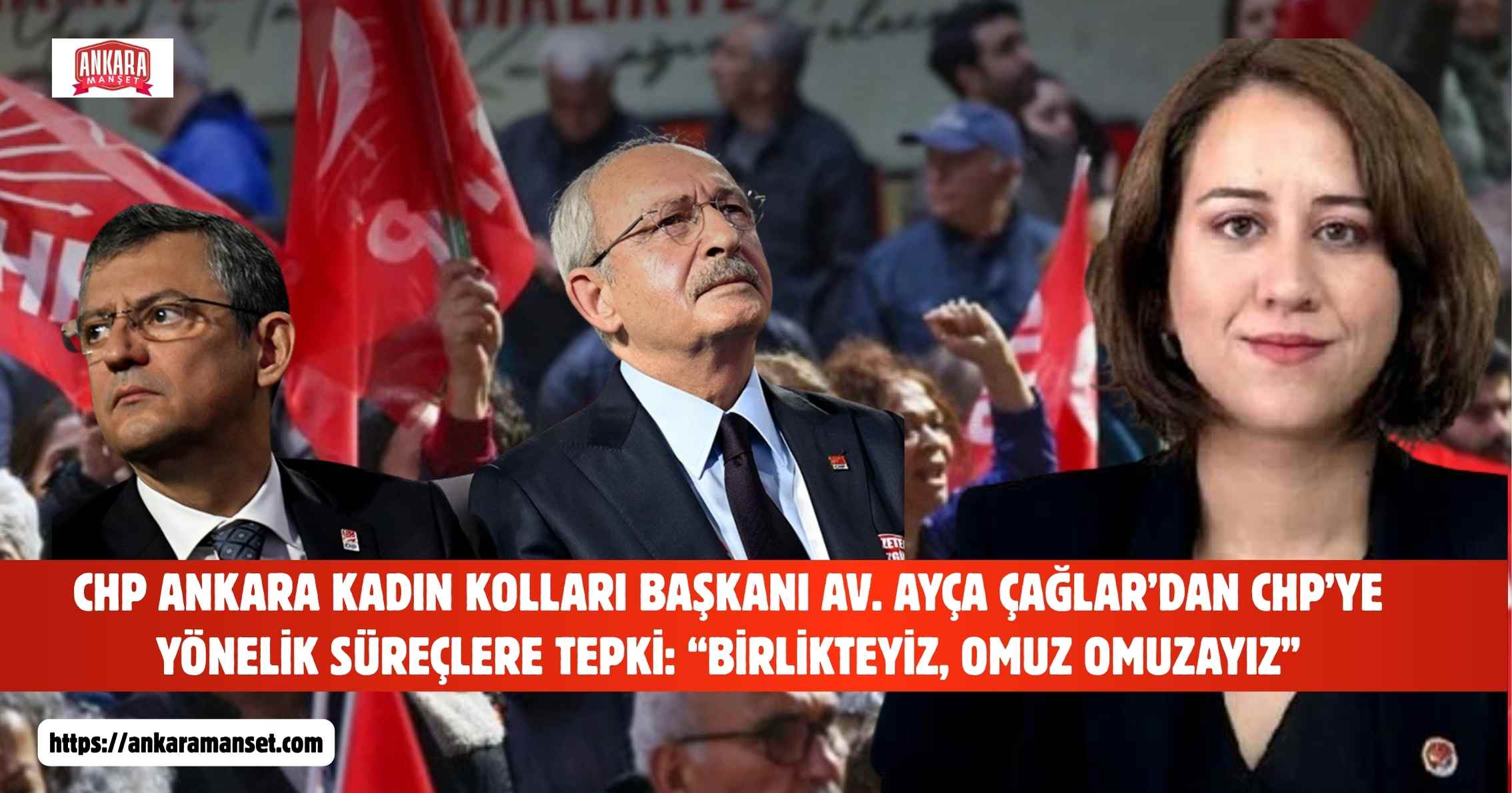 Ayça Çağlar’dan Demokrasi ve Örgüt Dayanışması Çağrısı