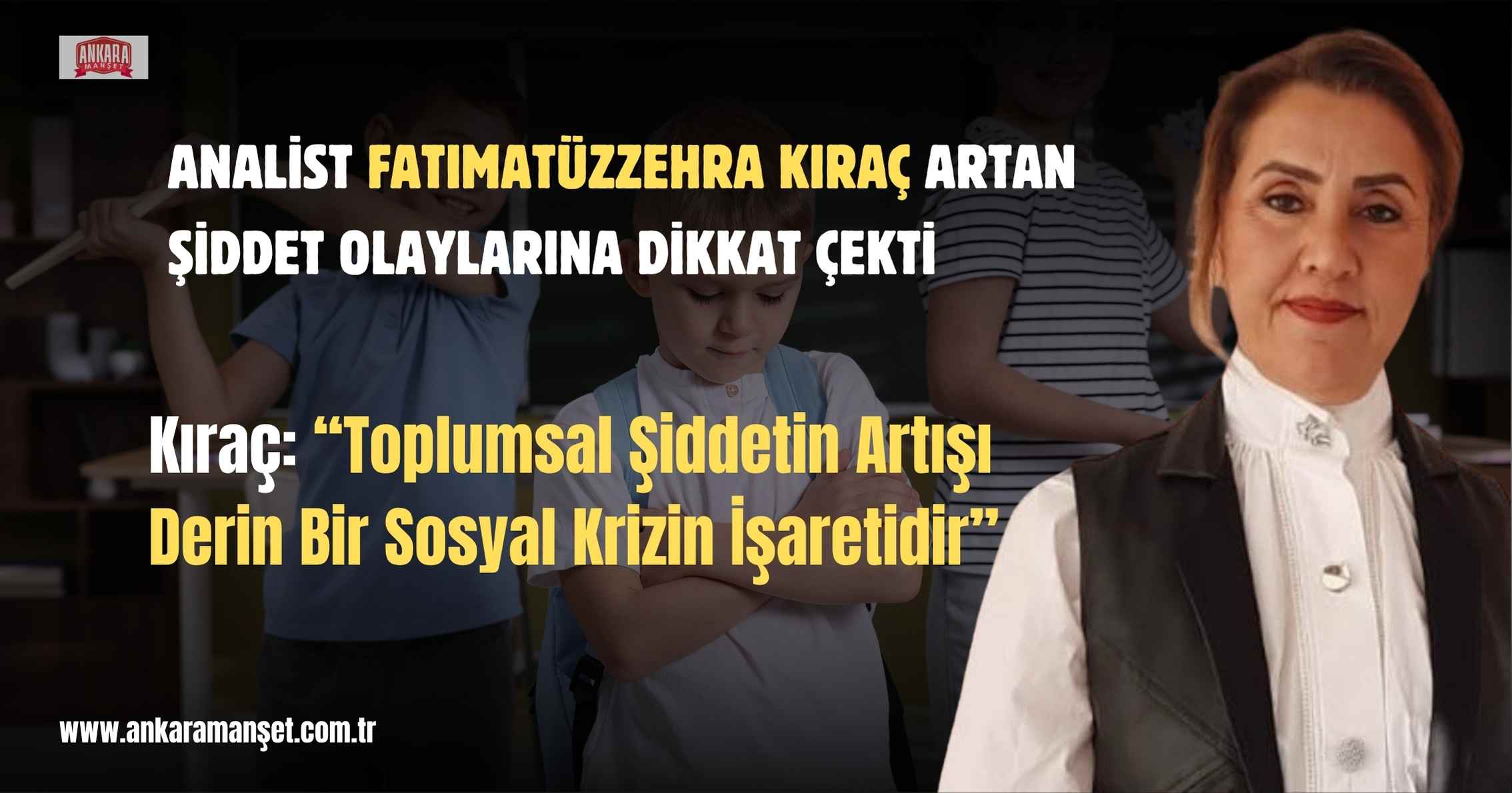 Analist Kıraç:“Toplumsal Şiddetin Artışı Derin Bir Sosyal Krizin İşaretidir”
