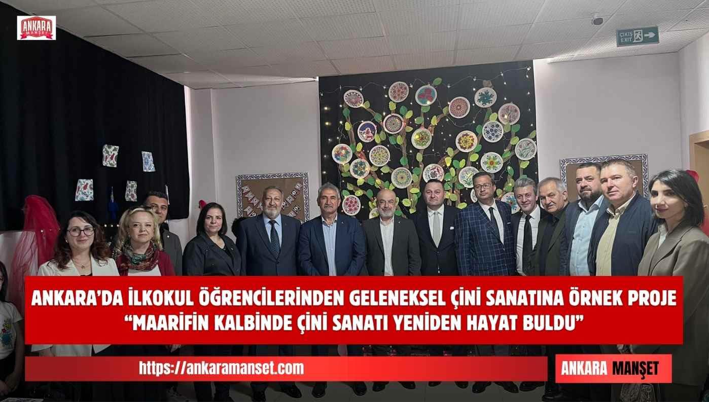 Maarifin Kalbinde Çini Sanatı Yeniden Hayat Buldu
