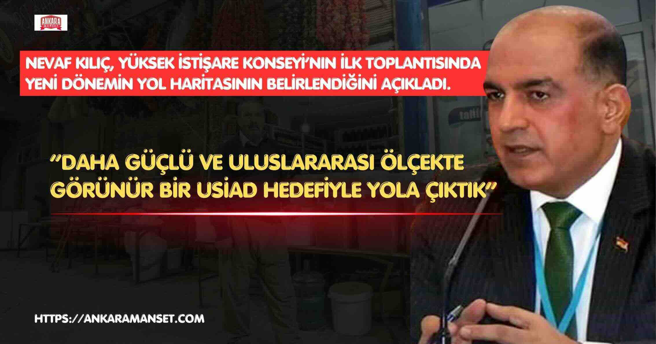 USİAD’da Yeni Dönem: Yüksek İstişare Konseyi Görev Dağılımı Tamamlandı