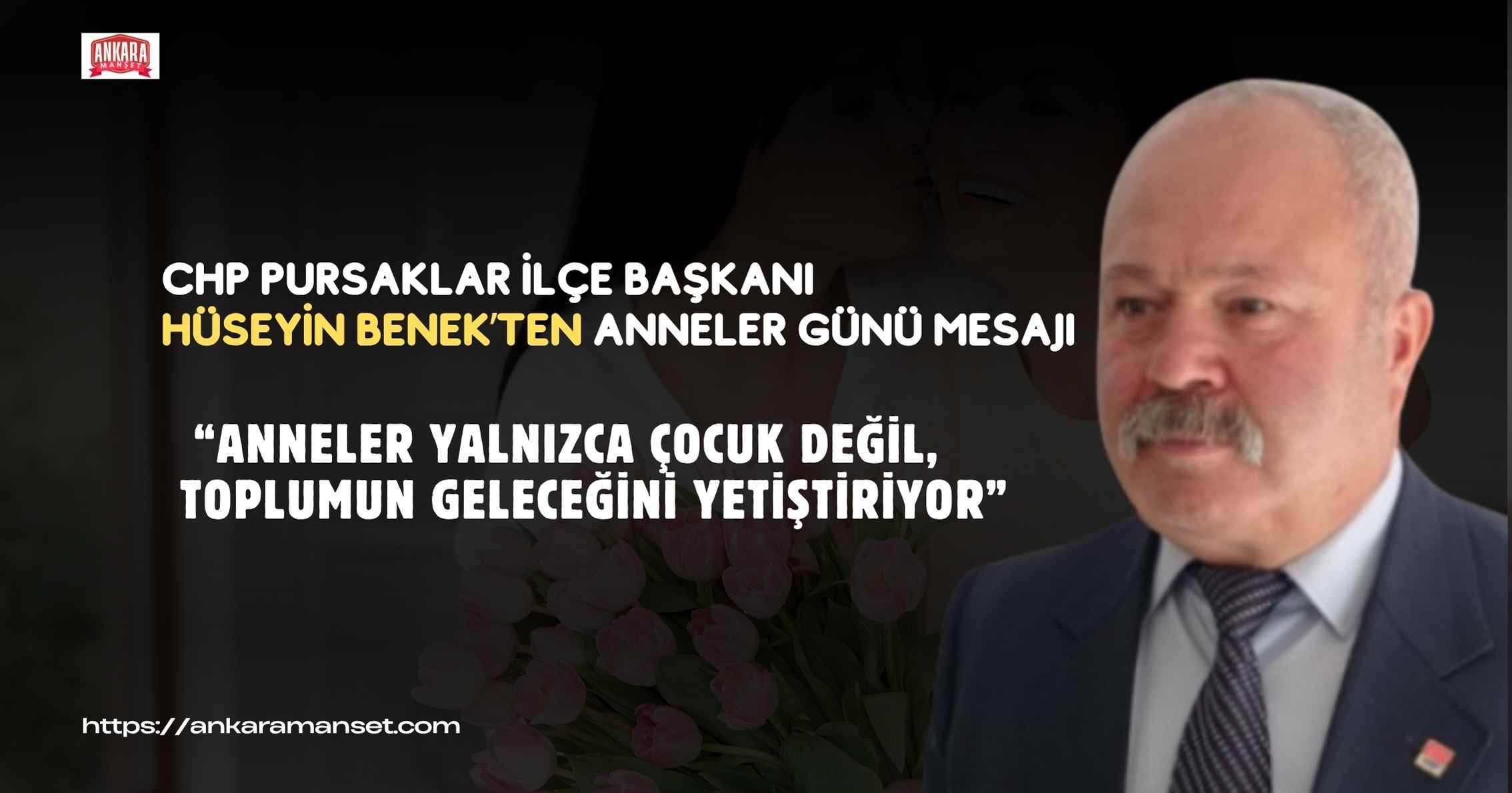 Pursaklar’da Anneler Günü Mesajı: “Anneler, Toplumsal Dengenin ve Aile Birliğinin Temelidir”