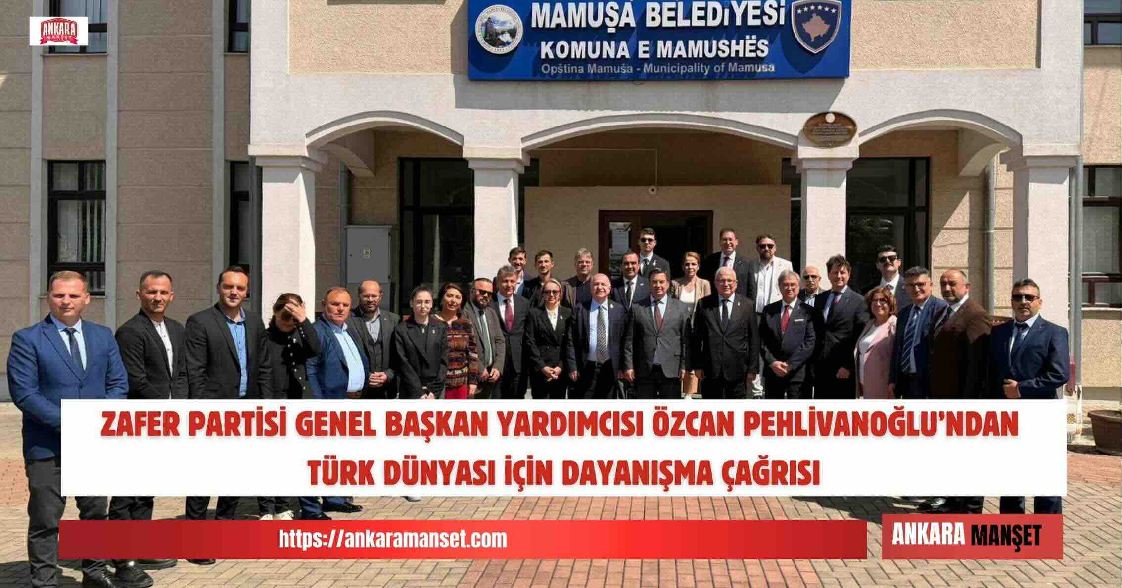 Özcan Pehlivanoğlu: Türkiye dünyası için ortak başarı vurgusu