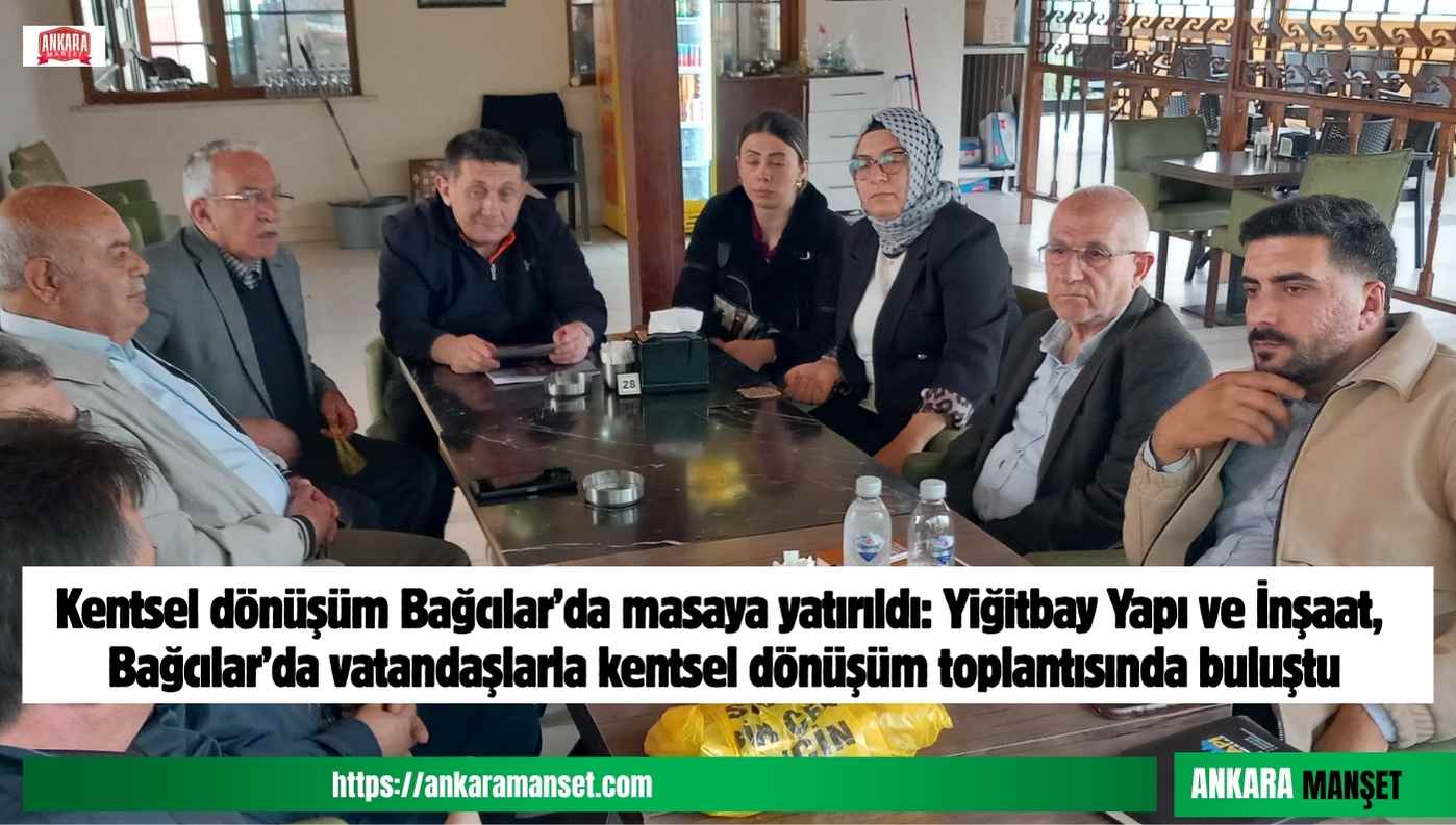 YİĞİTBAY YAPI VE İNŞAAT BAĞCILAR’DA VATANDAŞLARLA BULUŞTU