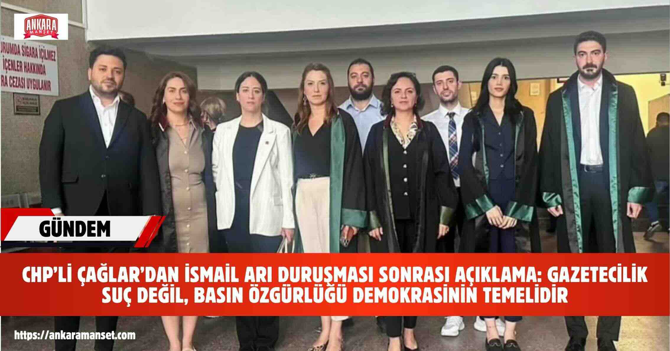Ayça Çağlar: Gazetecilik Suç Değil, Basın Özgürlüğü Demokrasinin Temelidir