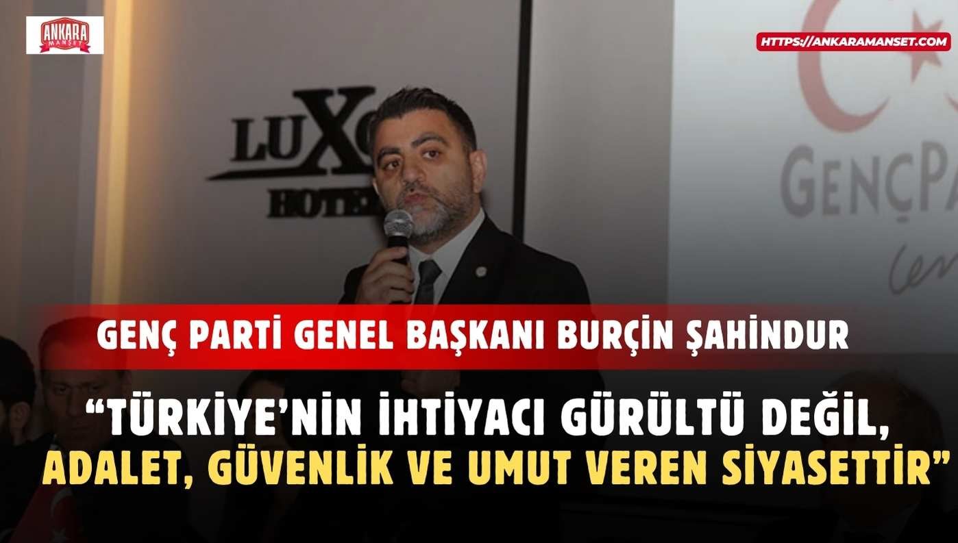 Başkan Şahindur: “Halk Dertte, Siyaset Hâlâ Kendini Konuşuyor”