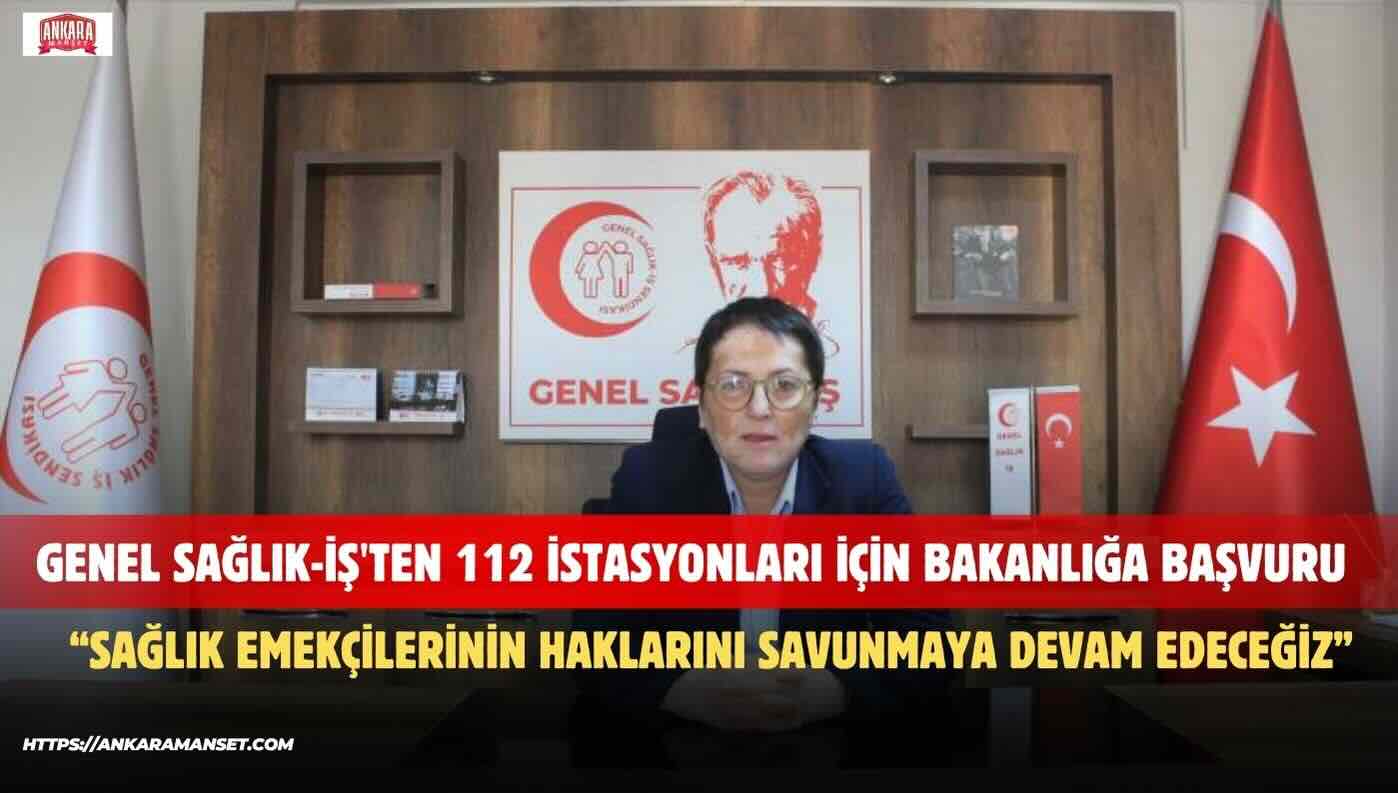 Dr. Derya Uğur: “112 Acil Sağlık Emekçileri Temizlik Personeli Değildir”