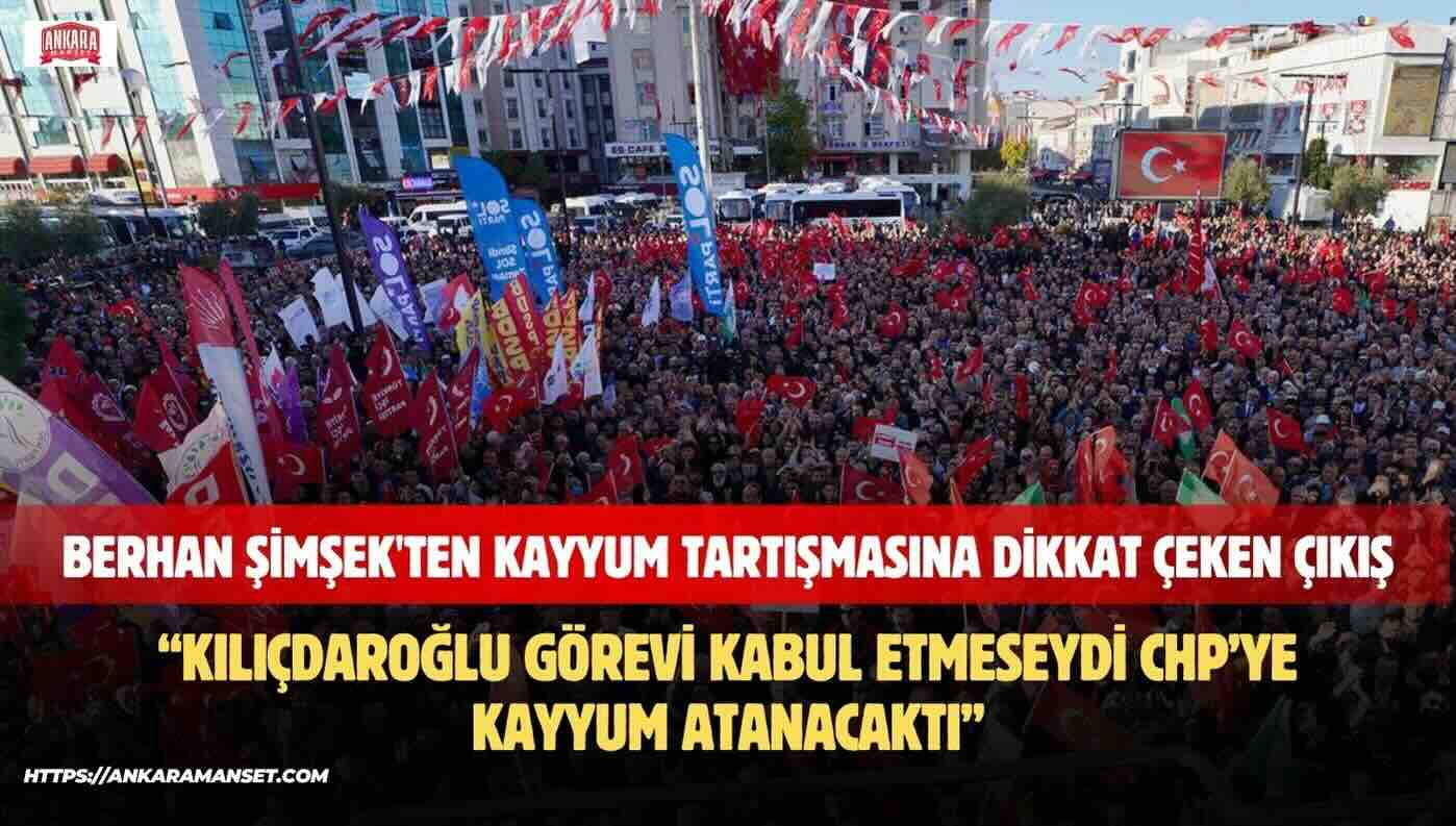 Berhan Şimşek: Kılıçdaroğlu Görevi Kabul Etmeseydi CHP’ye Kayyum Atanacaktı