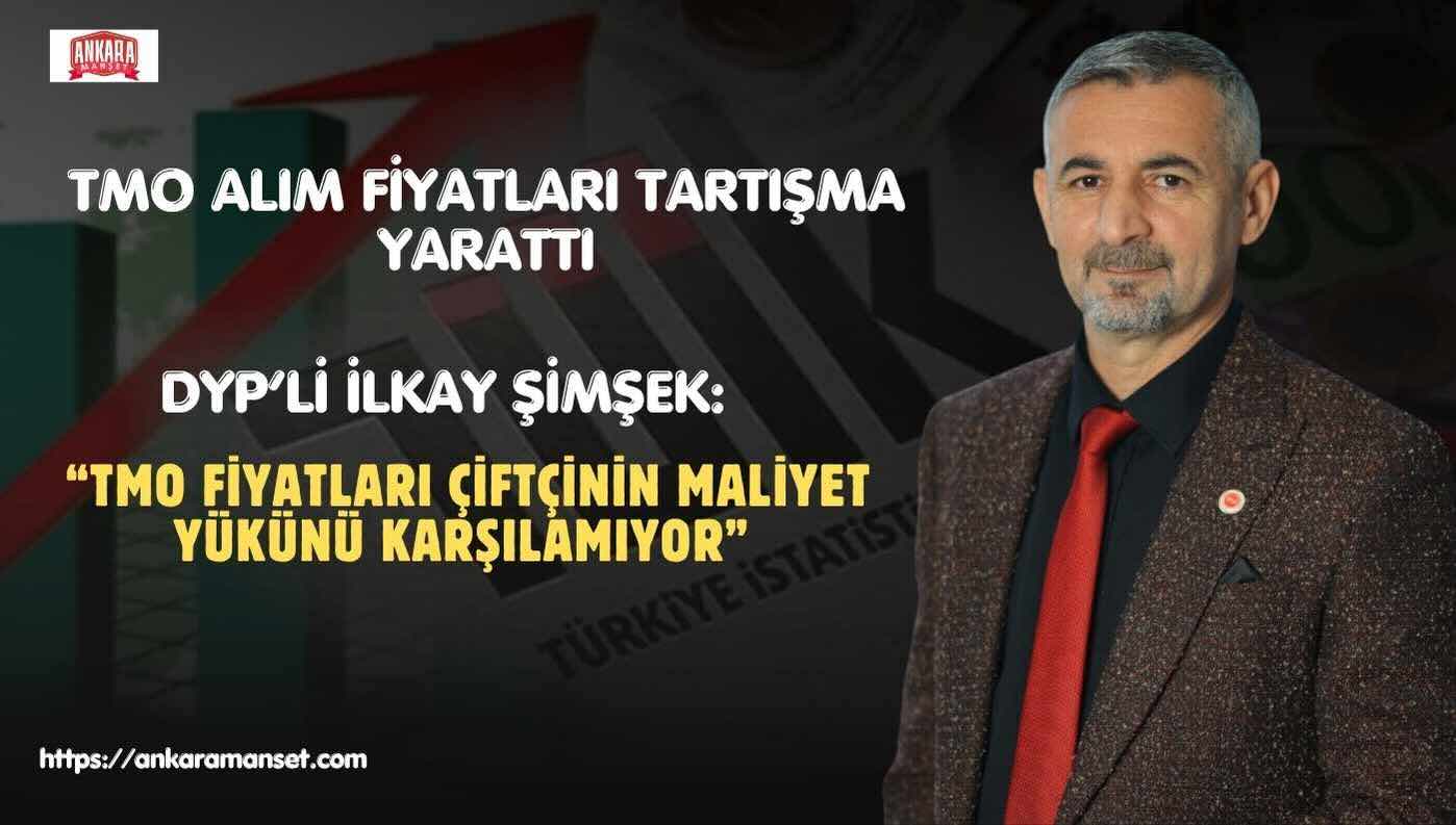 İlkay Şimşek: Çiftçinin Alın Teri Enflasyona Kurban Edilemez