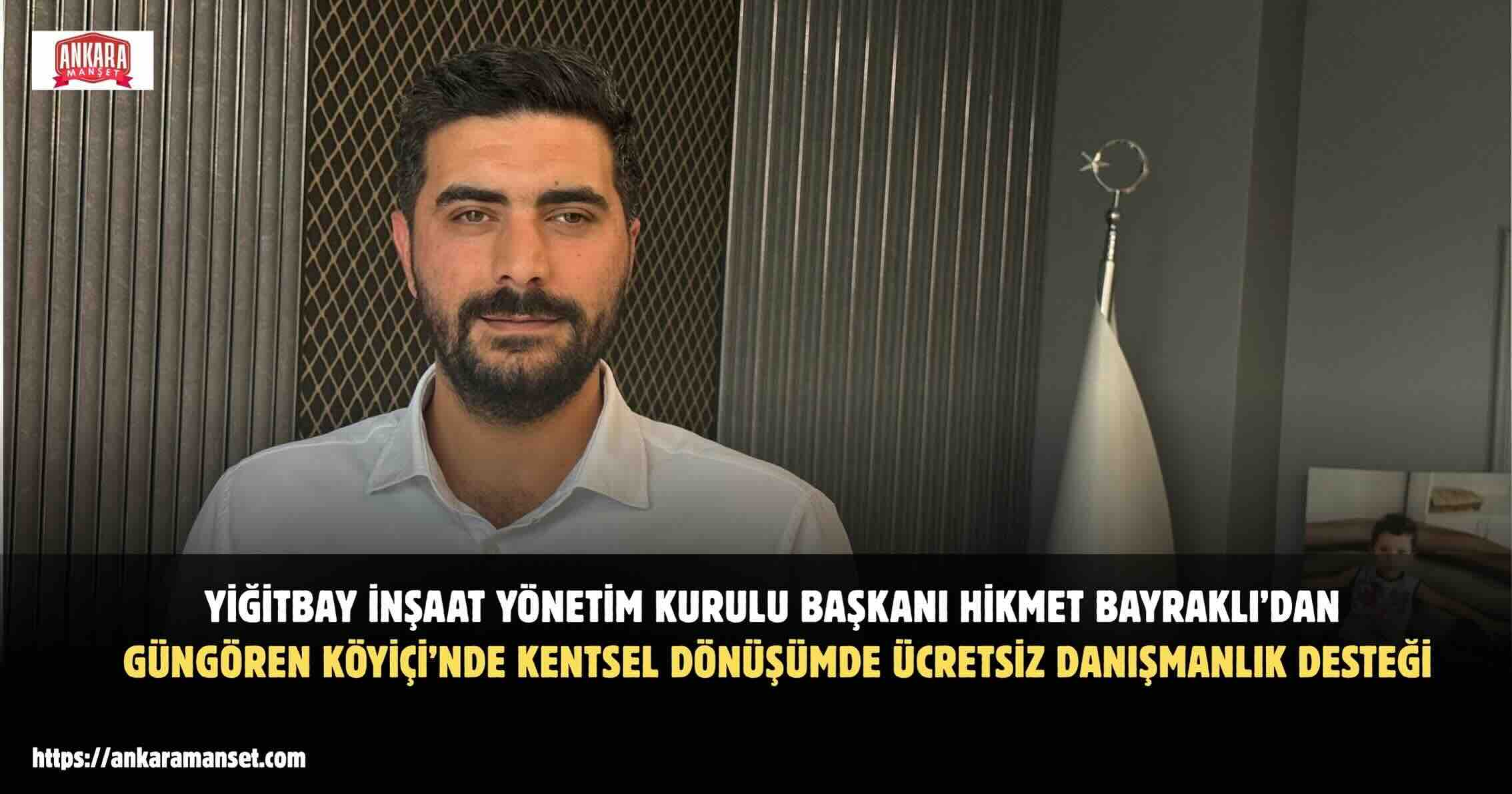 Hikmet Bayraklı: “Kentsel Dönüşüm Konusunda Vatandaşlarımızı Ücretsiz Bilgilendiriyoruz”
