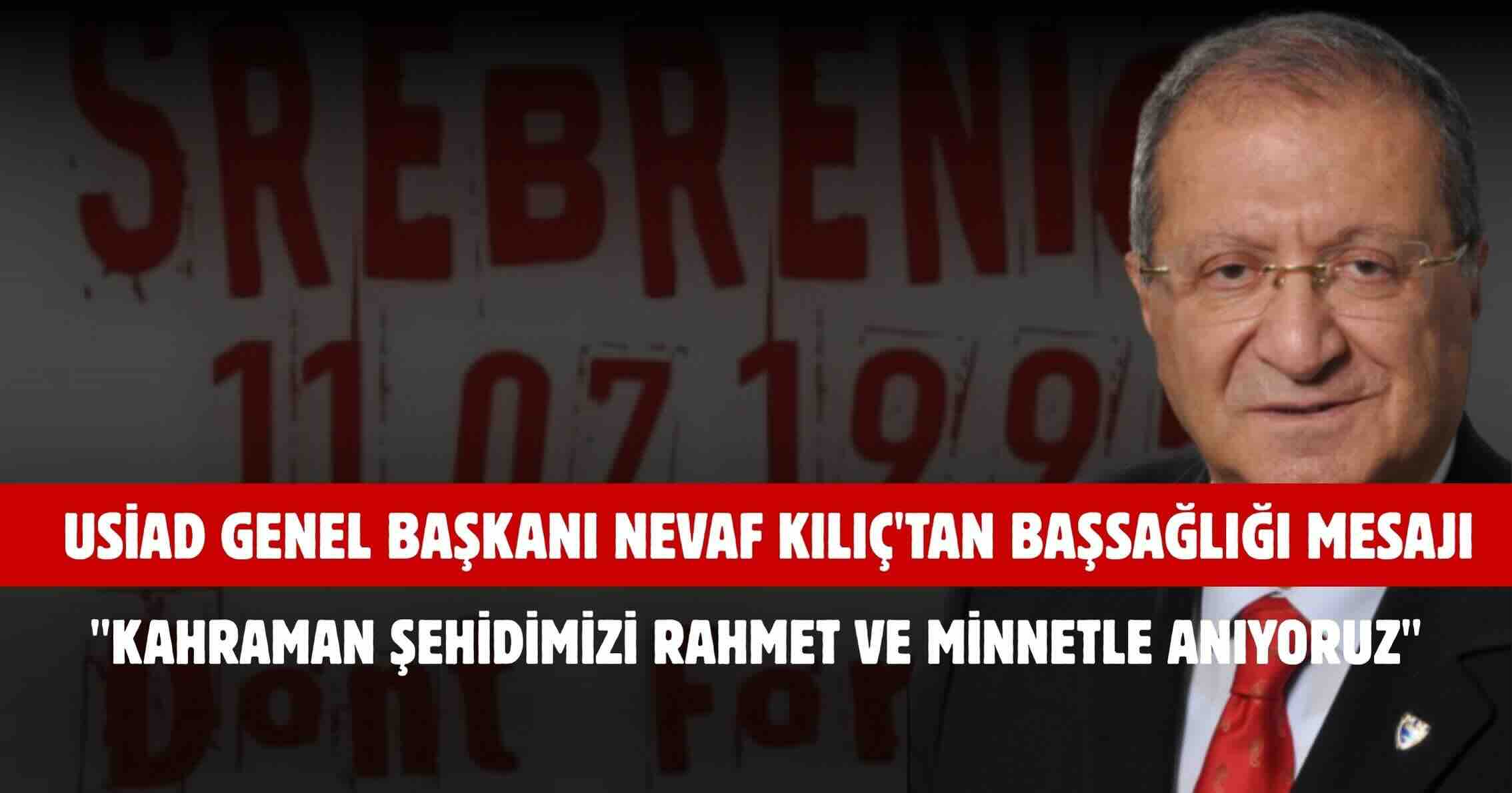 Cihat Çetinkaya: Srebrenitsa İnsanlığın Vicdanında Kapanmayan Bir Yara Olarak Duruyor