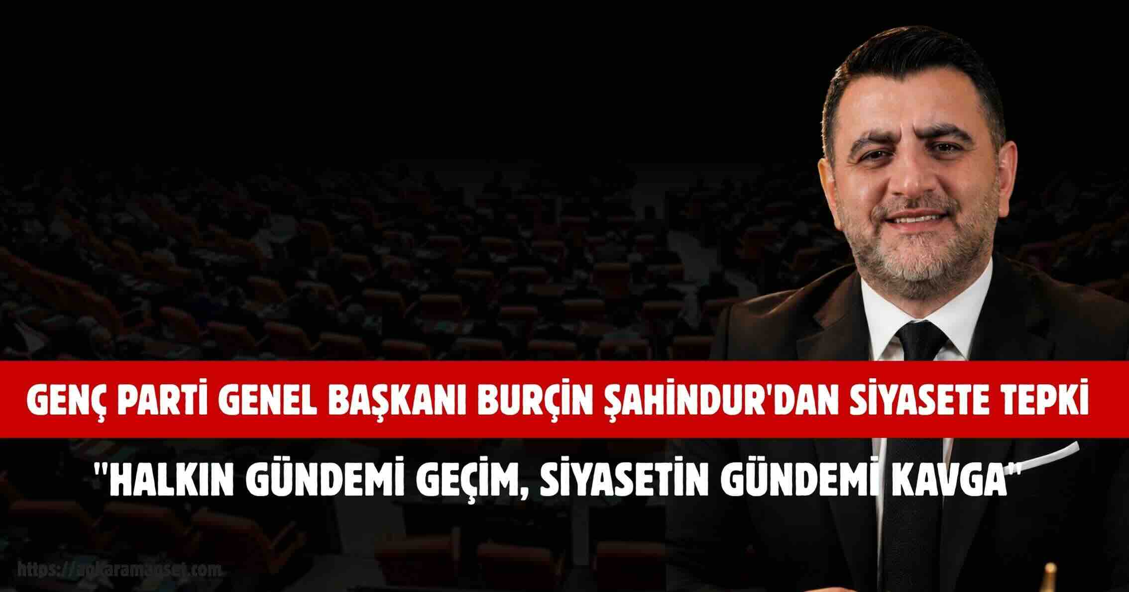 Burçin Şahindur: Halkın Sorunları Siyasi Kavgaların Gölgesinde Kaldı