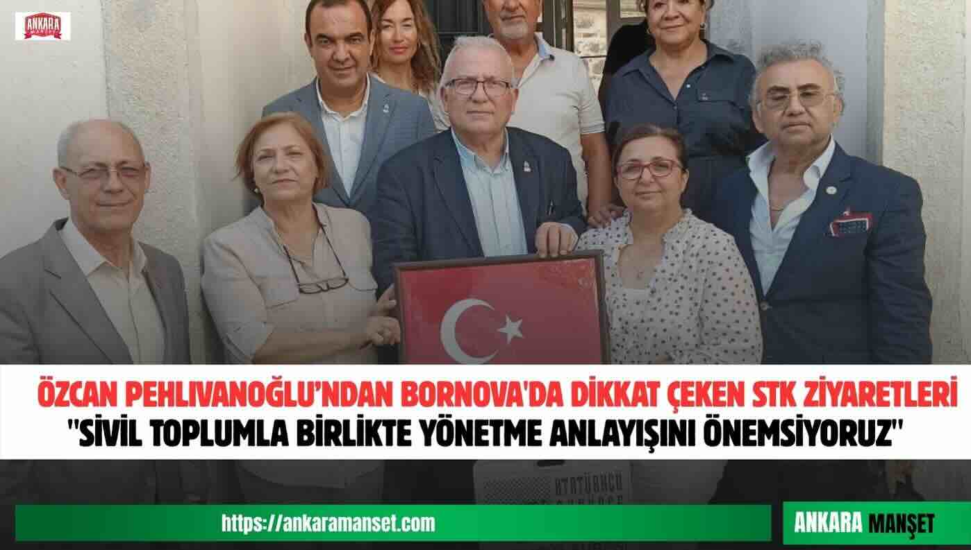 Özcan Pehlivanoğlu: Sivil Toplumla Birlikte Yönetme Anlayışını Önemsiyoruz