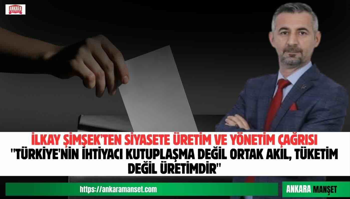 DYP’li İlkay Şimşek: Türkiye’nin İhtiyacı Taşıma Siyaset Değil, Üretim ve Güven Veren Bir Yönetimdir**