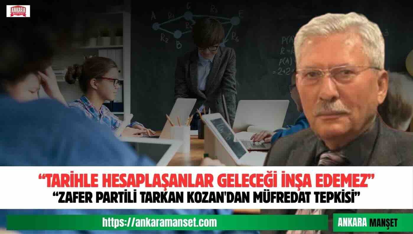 Tarkan Kozan: Tarihle Hesaplaşanlar Geleceği İnşa Edemez