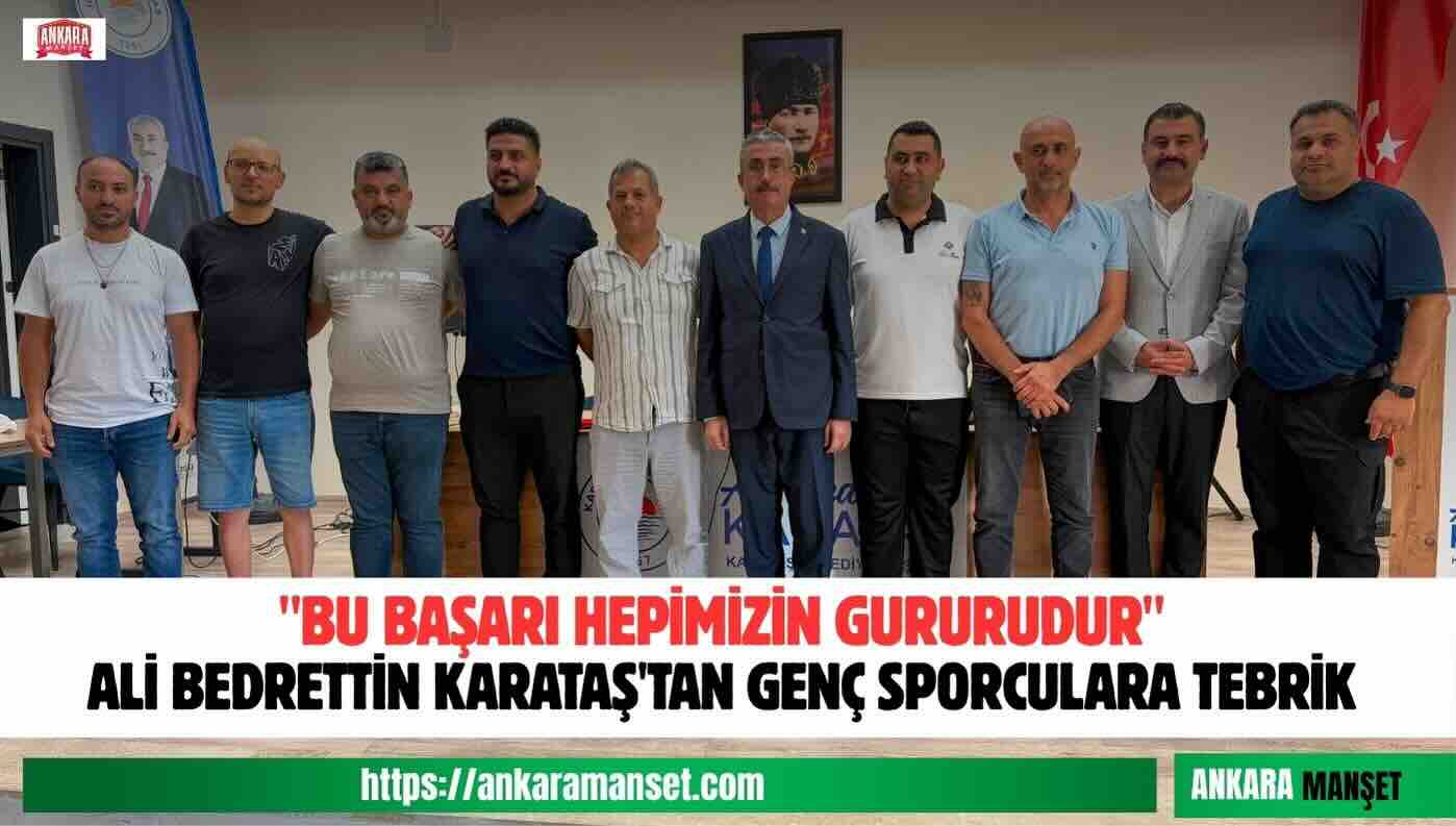 Karataş Belediye Başkanı Ali Bedrettin Karataş Voleybolda Elde Edilen Başarılarla Gurur Duyduklarını Belirtti