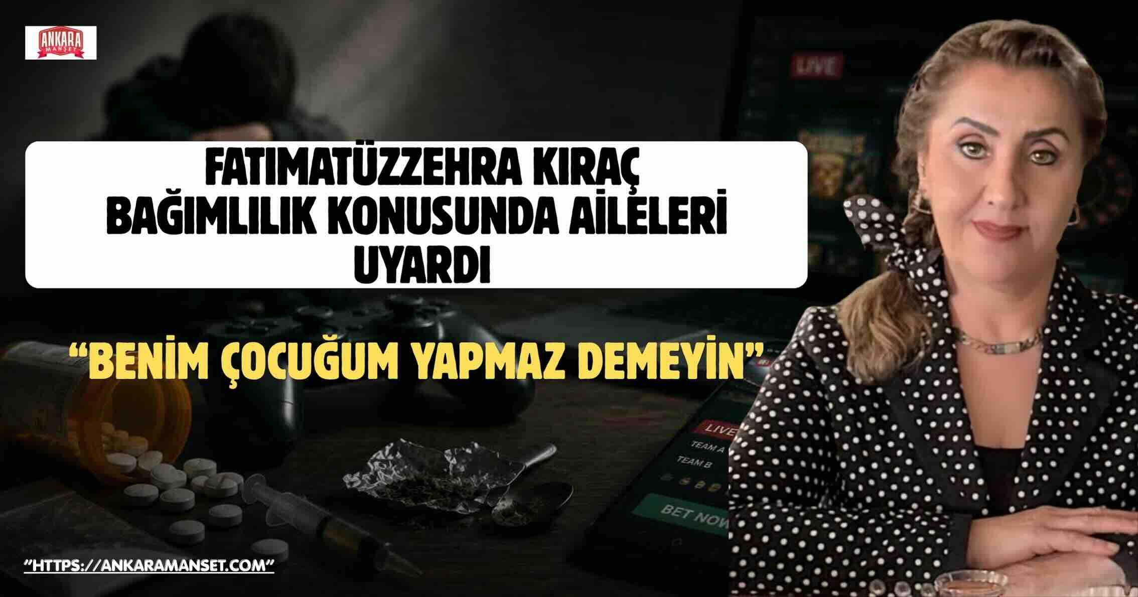 Kıraç: Her Aile “Benim Çocuğum Yapmaz” Demekten Vazgeçmeli