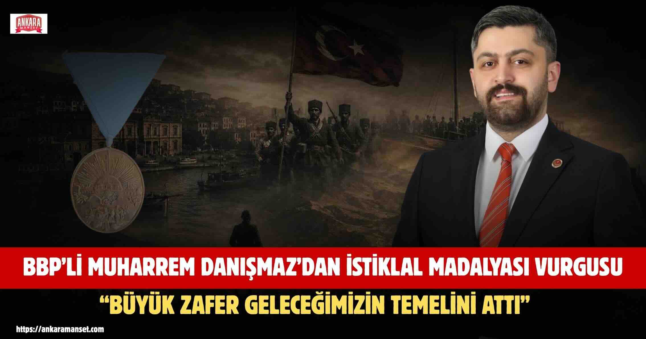 Büyük Birlik Partili Danışmaz: Trabzon Zaferin Neferidir