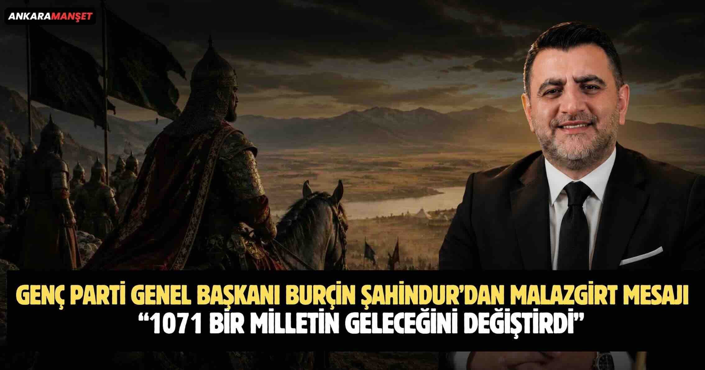 Genç Parti Genel Başkanı Burçin Şahindur’dan 26 Ağustos Mesajı